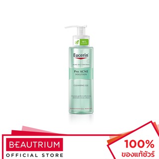 EUCERIN Pro Acne Solution Cleansing Gel ผลิตภัณฑ์ทำความสะอาดผิวหน้า 200ml