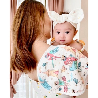 ผ้าพาดบ่า กันน้ำลาย กันอ๊อก ผ้าอ้อมอเนกประสงค์ Babybox