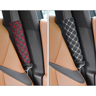 ภาพหน้าปกสินค้า（Ready stock）2PCS หุ้มเข็มขัดนิรภัย นวมหุ้มเข็มขัดนิรภัย หุ้มเบลท์ ปลอกเข็มขัดนิรภัย หนังนุ่มสวยถุกใจค่ะ คู่ละ Seat belt shoulder pads auto parts ship immediately ที่เกี่ยวข้อง