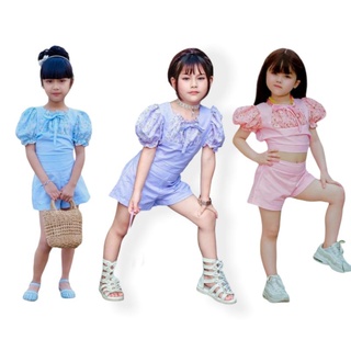 เสื้อผ้าเด็กแฟชั่นชุดเซท3-8ปี [พร้อมส่งในไทย]
