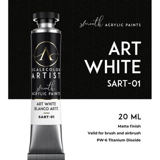 ART WHITE สีโมเดลเกรดพรีเมี่ยม Scale 75