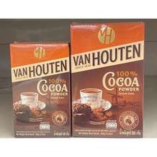 ภาพหน้าปกสินค้า🔥🔥 Van Houten Cocoa Powder โกโก้ผง ช็อคโกแลตผงตราแวนฮูเต็น ที่เกี่ยวข้อง