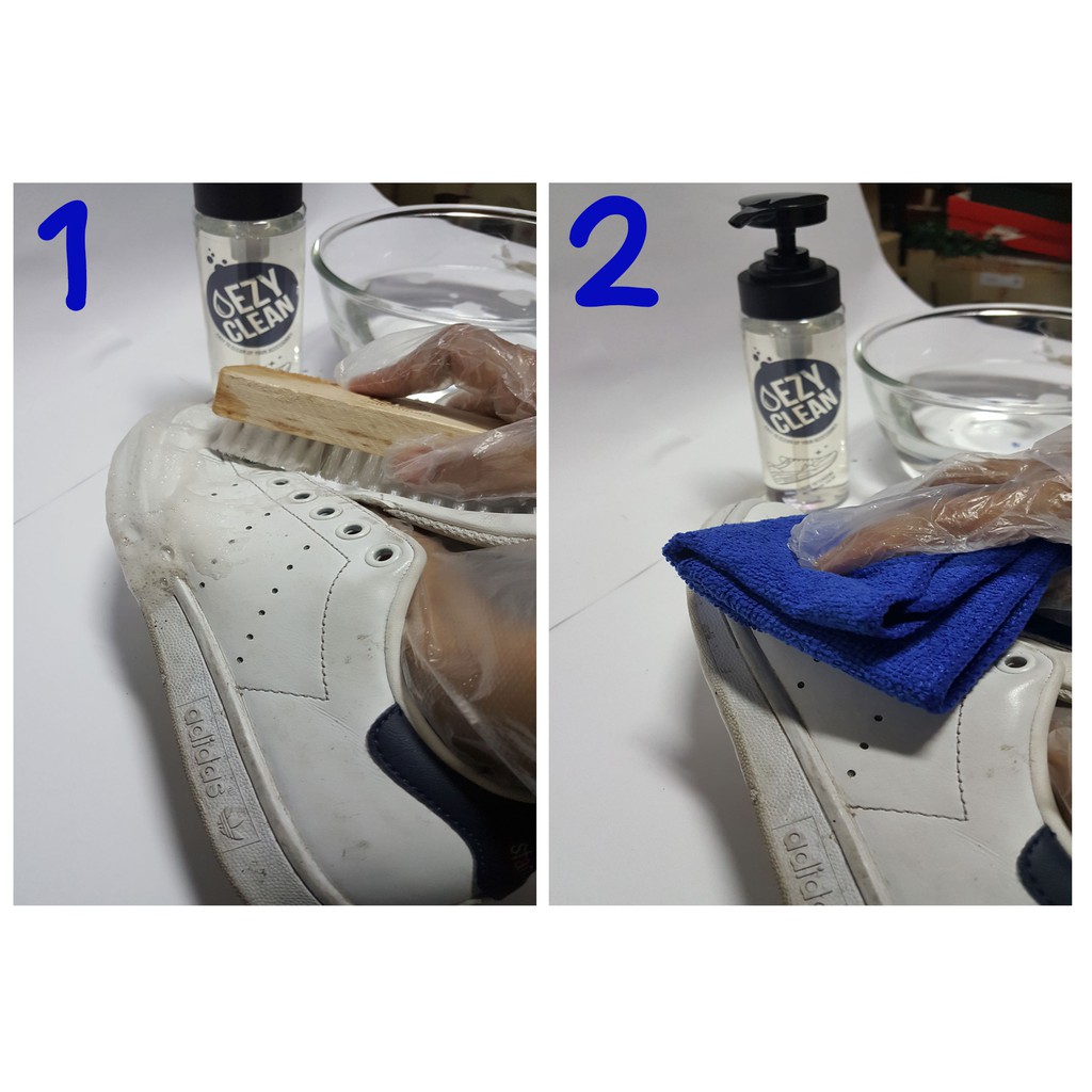 ภาพสินค้าEzyClean น้ำยาซักแห้งรองเท้าขนาด 250 ml. ใช้ได้มากถึง 50 ครั้ง จากร้าน pantita.meewong บน Shopee ภาพที่ 2