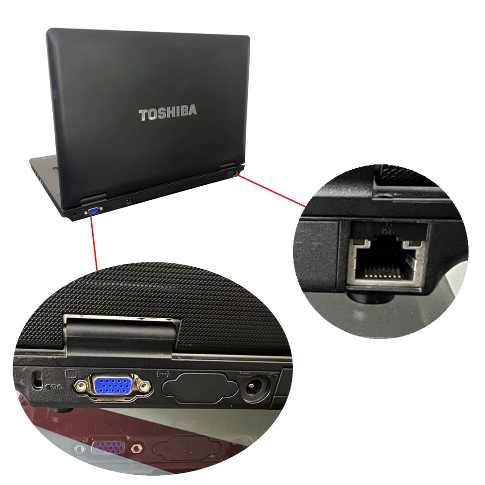 โน๊ตบุ๊คมือสอง-toshiba-b450-cpu-celeron-ทำงาน-ออฟฟิต