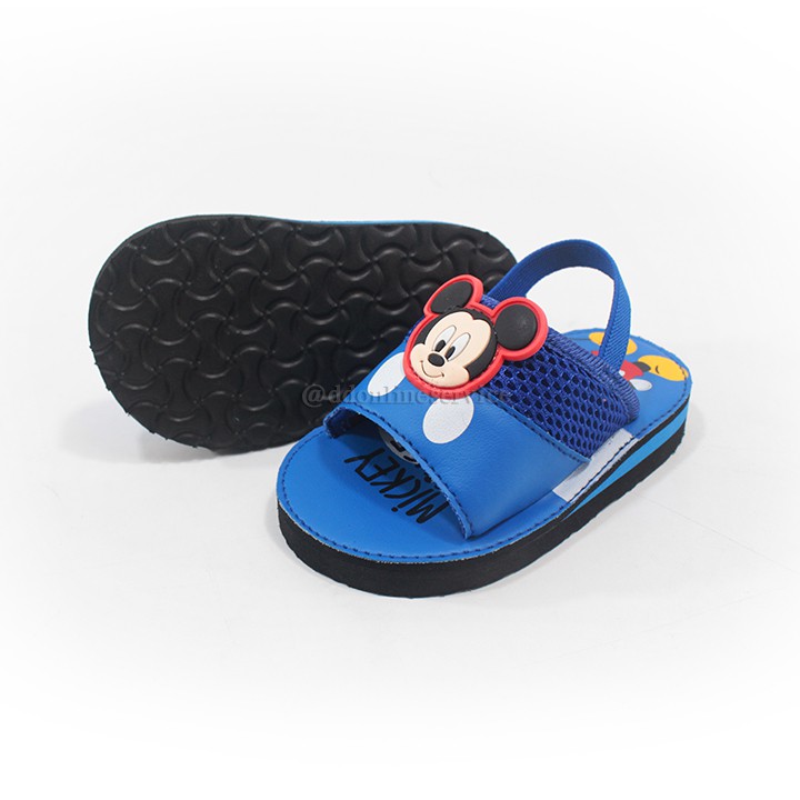 kenta-รองเท้าแตะรัดส้น-รองเท้าเด็ก-ลายมิกกี้เม้าส์-รุ่น-bm-11-สีแดง-สีน้ำเงิน-สีฟ้า-สีชมพู่