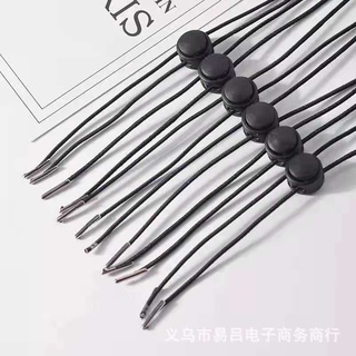 พร้อมส่ง เชือกยืดหยุ่น กันลม ปรับได้ 60 ซม. สําหรับหมวกฟาง