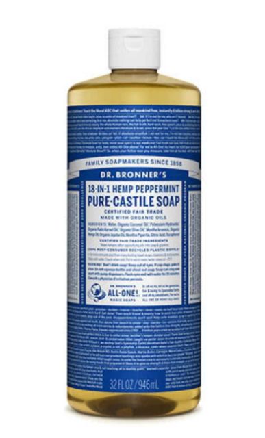 ภาพหน้าปกสินค้าPRE-ORDER DR.BRONNER'S 18-in-1 Pure-Castile Soap ขนาดใหญ่ 946 ml. จากร้าน gapziez บน Shopee