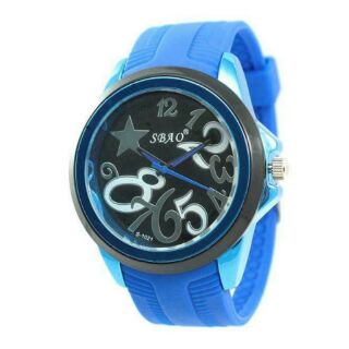 นาฬิกาแฟชั่น  SBAO  สีน้ำเงิน