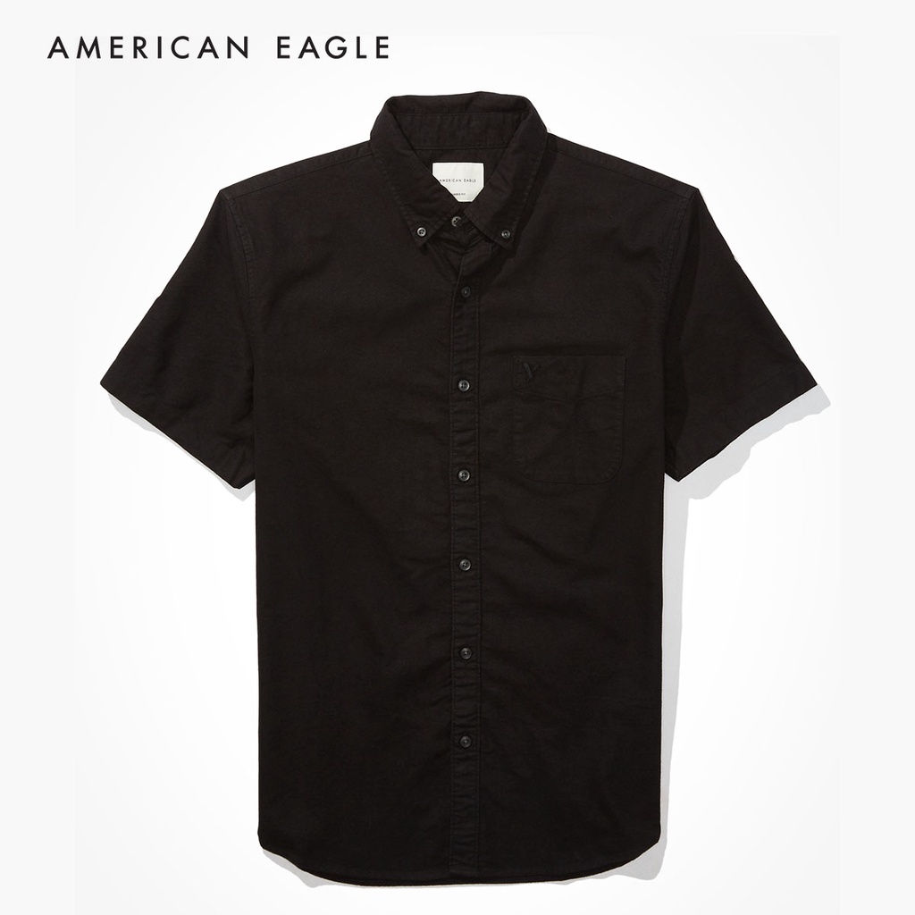 american-eagle-oxford-short-sleeve-button-up-shirt-เสื้อเชิ้ต-ผู้ชาย-อ็อกซ์ฟอร์ด-แขนสั้น-nmsh-015-2106-001