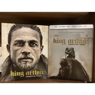 4k ultra hd + blu-ray 3d แผ่นแท้ เรื่อง king arthur : Steelbook เสียงไทย บรรยายไทย #รับซื้อ Blu-ray แท้