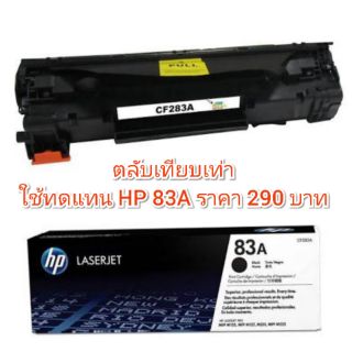 ตลับหมึกเลเซอร์ HP CF283A 83A Canon 337 เทียบเท่า