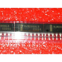 2 Pièces Circuit Intégré NJM2068LD / JRC - Compatible Avec NJM2043S, Pour Audio/Électronique