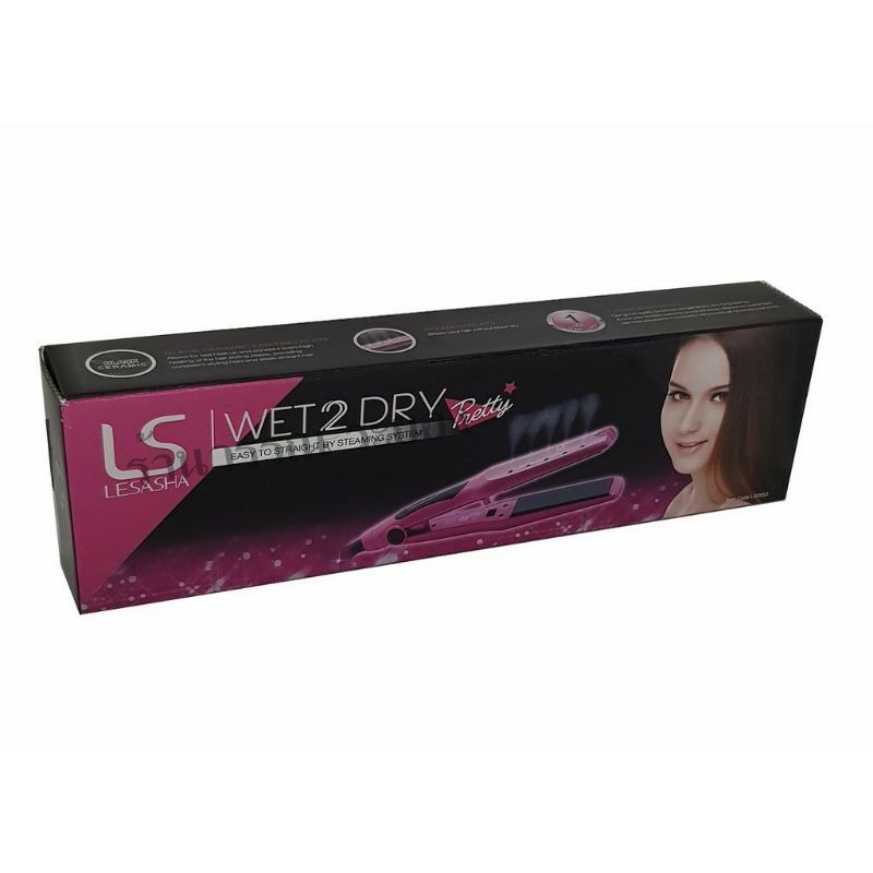 lesasha-เครื่องหนีบผมถนอมเส้มผม-wet-2-dry-pretty-pink-straightener-ls0953