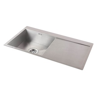 Embedded sink SINK BUILT 1BOWL1DRAIN LUCKY FLAME EUS-1051 STAINLESS Sink device Kitchen equipment อ่างล้างจานฝัง ซิงค์ฝั