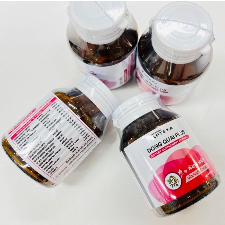apteka-dong-quai-plus-30-capsules-ช่วยรักษาสมดุลของการไหลเวียนโลหิตในผู้หญิง