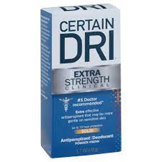 Certain Dri A.M. Solid โรลออนระงับเหงื่อและกลิ่นกายสูตรอ่อนโยนสำหรับทาตอนเช้า 74 g