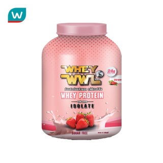 สินค้า WWL เวย์โปรตีน รสสตรอเบอร์รี่ 4 ปอนด์