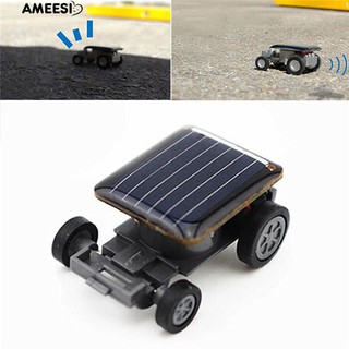 Ameesi มินิพลังงานแสงอาทิตย์ขับเคลื่อนหุ่นยนต์แข่งรถยนต์รถ Gadget การศึกษาของเล่นเด็ก