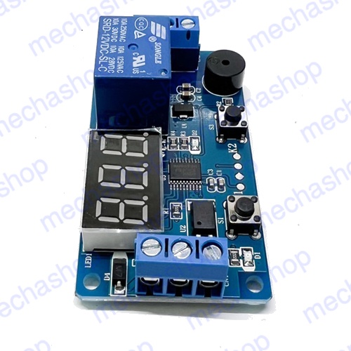 เครื่องตั้งเวลา-ตั้งเวลาเปิดปิดอุปกรณ์-ตั้งเวลา-12vdc-display-digital-delay-timer-control-switch-module-plc-automation