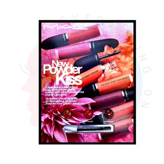 [พร้อมส่ง] *ขนาดทดลอง* Mac Powder Kiss Liquid Lipcolour Blistercard