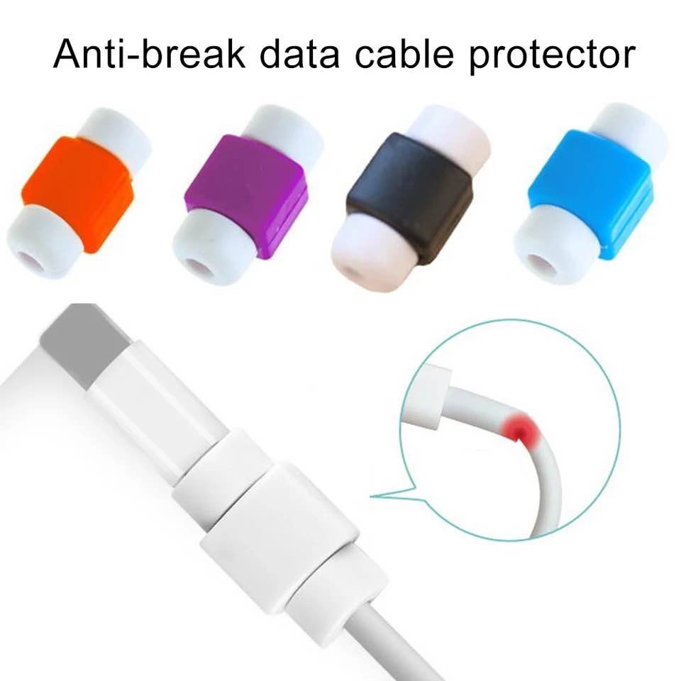 Anti-break iPhone USB Cable Charger Cord ตัวป้องกันสายไฟ | Shopee Thailand