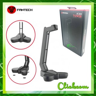 FANTECH AC3001 TOWER Headset Stand BLACK/RED/SPACE EDITION แฟนเทค สแตนแขวนหูฟัง ขาตั้งหูฟัง ฐานตั้งมียางกันลื่น