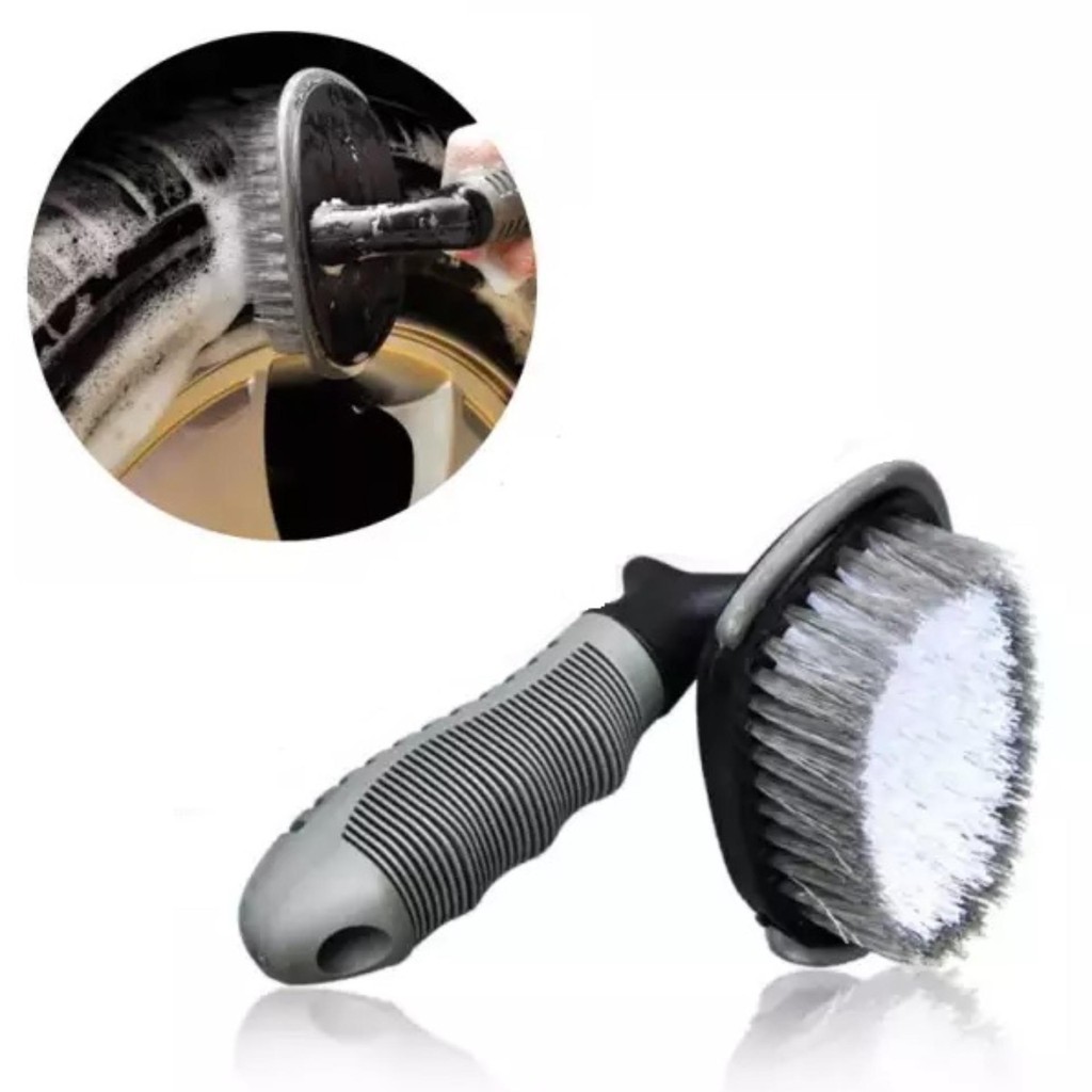 tire-brush-แปรงทำความสะอาดล้อและยางรถ