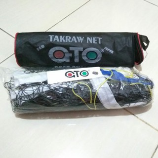 Takraw NET/GTO TAKRAW ตาข่าย สําหรับเล่นฟุตบอล