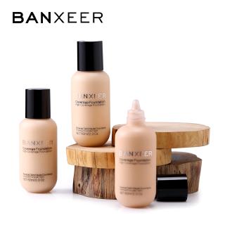 BANXEER มูลนิธิ 60ml Matte ยาวนานคอนซีลเลอร์มูลนิธิเต็มรองพื้นชนิดน้ำครีมฐานธรรมชาติ Make Up # BX-11