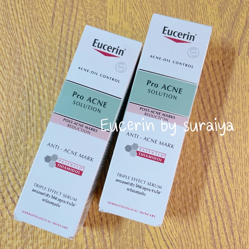 exp20-10-24ใหม่ล่าสุดeucerin-pro-acne-solution-anti-acne-mark-triple-effect-serum