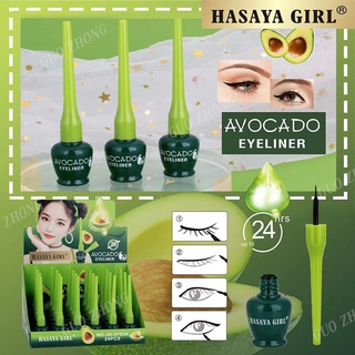 JH-3753A อายไลเนอร์ อะโวคาโด อายไลเนอร์มินิพกพาง่าย เครื่องสําอางสําหรับดวงตา อายไลเนอร์ ถูกและดี เส้นกริบ ติดทน คมชัด