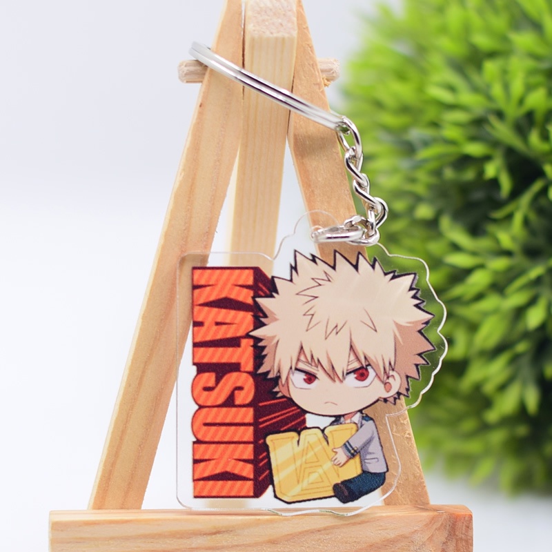 พวงกุญแจจี้อะคริลิคใสลายการ์ตูนอนิเมะญี่ปุ่น-my-hero-academia-boku-hero