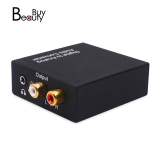 อะแดปเตอร์แปลงดิจิตอลอนาล็อกสเตอริโอออดิโอ dac spdif toslink to l/r กับสายเคเบิ้ลออปติคอลสําหรับ ps 3 xbox hd dvd ps 4s