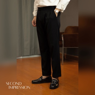 ภาพหน้าปกสินค้ากางเกงขายาวเอวสูง Classic High Waist Trousers (Classic Black) ที่เกี่ยวข้อง