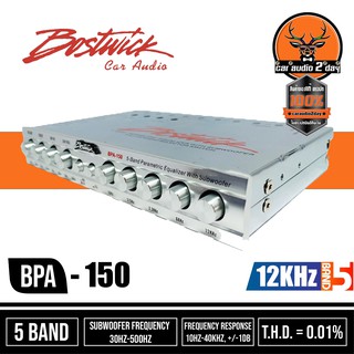 Bostwick BPA-150 ปรีแอมป์ 5 แบนด์ ของแท้มีใบรับประกัน ปรีแอมป์รถยนต์ เครื่องเสียงรถยนต์