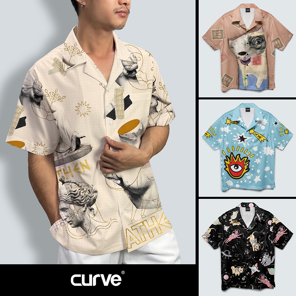 เสื้อฮาวายลายสัตว์น้อยน่ารัก-set32