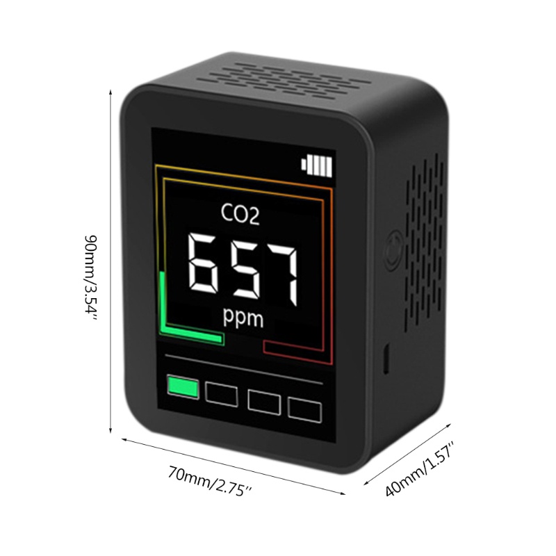 ขายดี-เครื่องตรวจจับคาร์บอนไดออกไซด์-co2-คุณภาพอากาศ-สําหรับ-co2