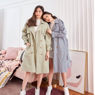 Pastel Trench Coat - Coat.up