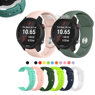 ภาพหน้าปกสินค้าสายคล้องคอซิลิโคนอ่อนสำหรับผู้เบิกทาง Garmin Forerunner 645 245 245M ที่เกี่ยวข้อง