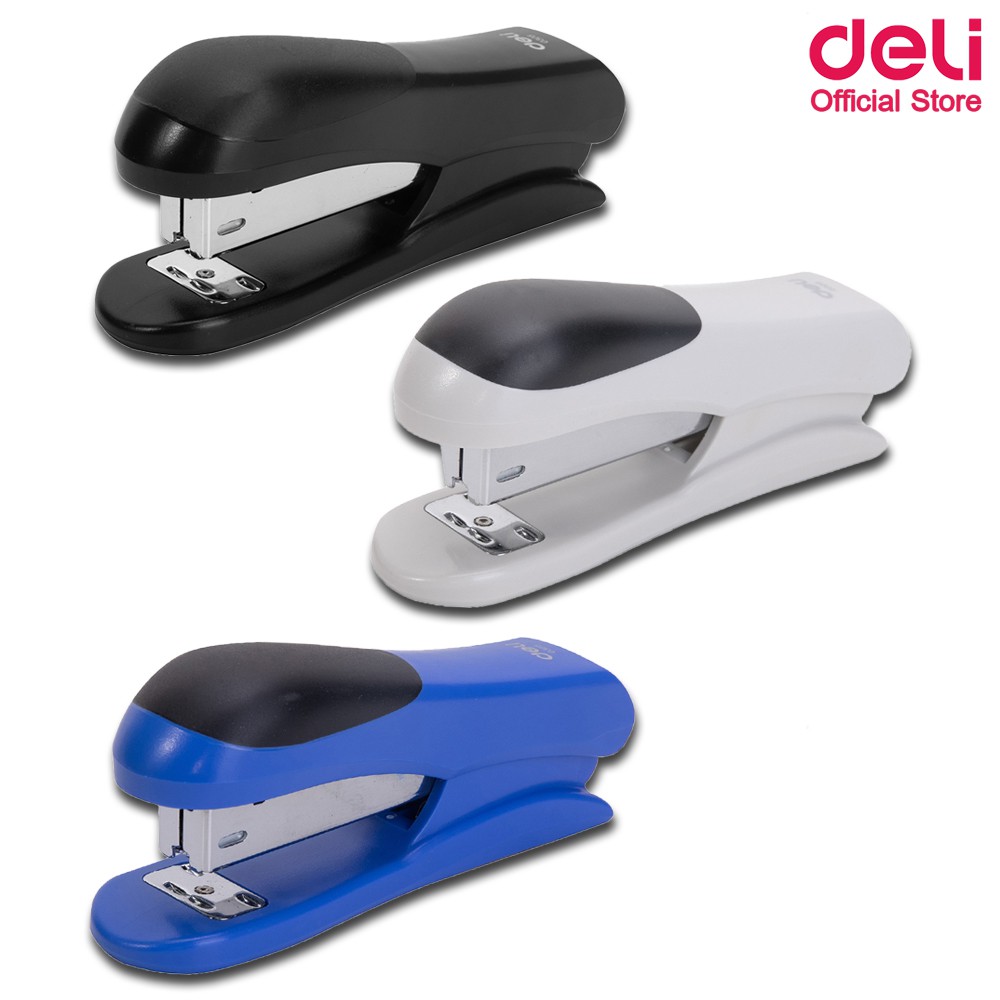 deli-0355-stapler-set-ชุดเครื่องเย็บกระดาษ-25-แผ่น-แพ็ค-12-ชิ้น-เครื่องเย็บกระดาษ-ที่เย็บกระดาษ-อุปกรณ์สำนักงาน-แม็ก-แม็