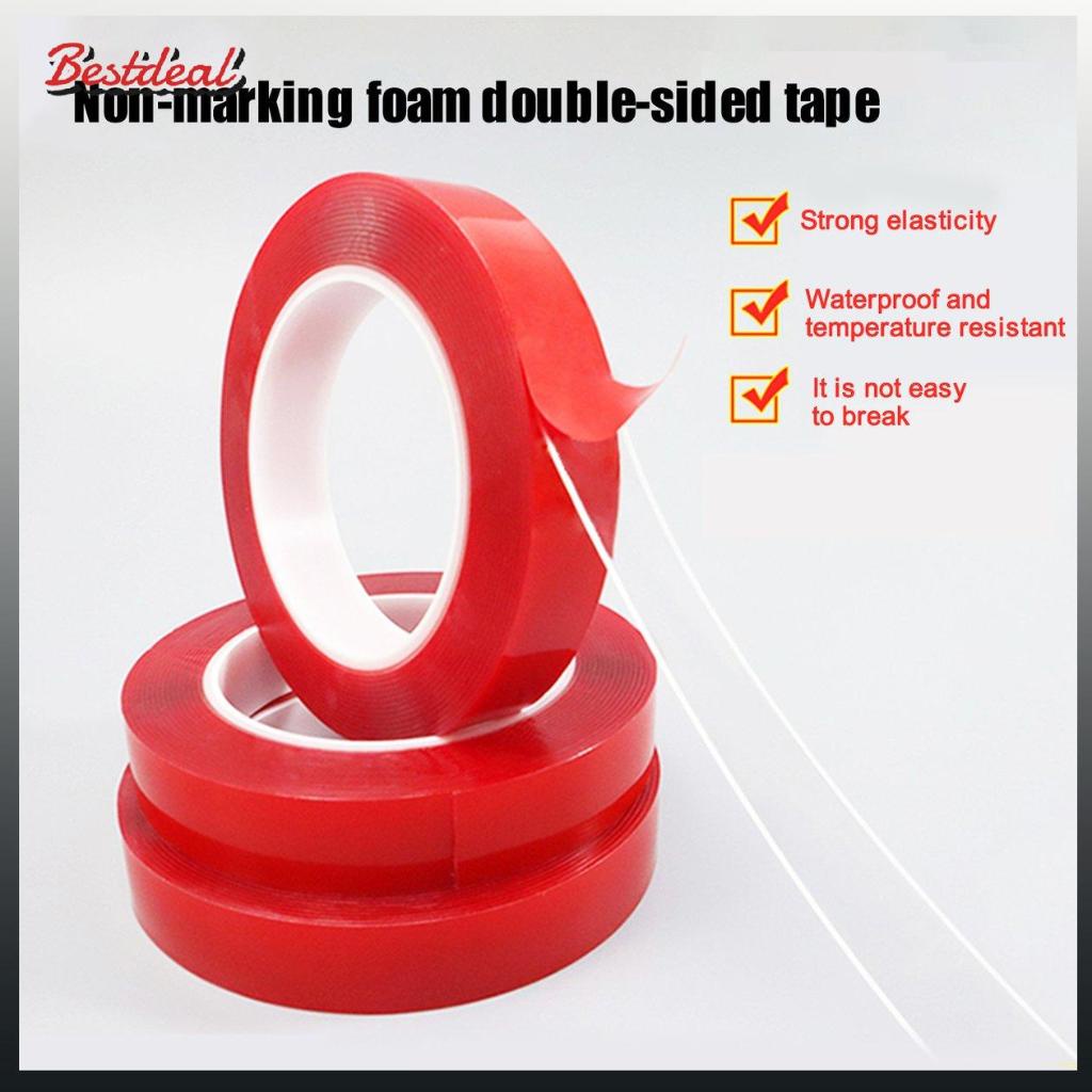 พร้อมส่ง-cod-double-sided-adhesive-transparent-acrylic-foam-adhesive-tape-strengthen-tape