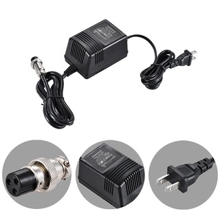 อะแดปเตอร์17 V 600 Ma Mixing คอนโซลมิกเซอร์ไฟฟ้า Ac 3 - Pin Connector 110 V Input Us Plug Yamaha mg 16 / mg 166 Cx / mg 166