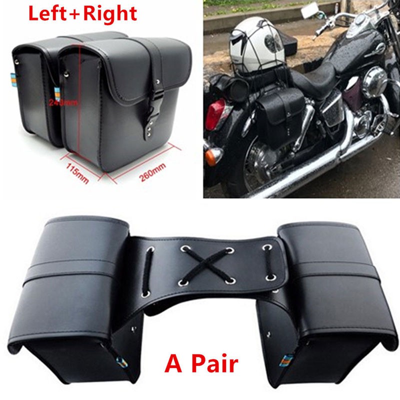 2-ชิ้นกระเป๋าติดมอเตอร์ไซค์กลางแจ้ง-กระเป๋ารถจักรยานยนต์-กระเป๋าข้างมอเตอร์ไซด์-2ข้างหนัง-pu-ด้านข้างกระเป๋าใส่เครื่อง