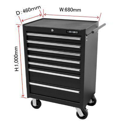 ตู้เก็บเครื่องมือขนาดใหญ-สีดำ-tool-cabinet-7-drawer-black-rc699d