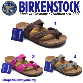 Birkenstock Men/Women Classic Cork Slippers Beach Casual shoes Mayari series 35-46 3 Colors