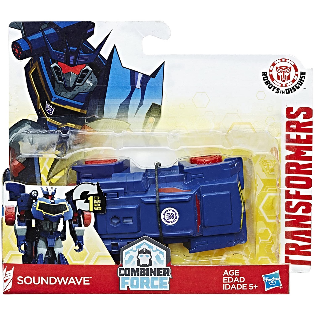 Transformers Robots in Disguise Combiner Force 1 Step Changer
