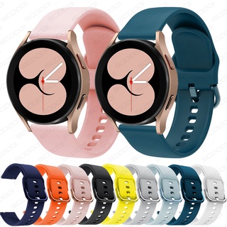 สินค้า สายนาฬิกาข้อมือซิลิโคน สําหรับ Samsung Galaxy watch 4 classic 46 มม. 42 มม. Galaxy watch 4 44 มม. 40 มม.