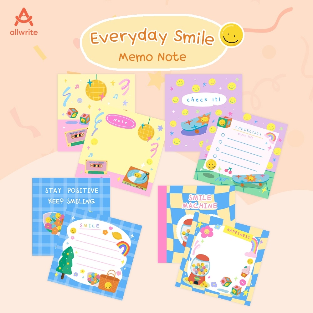 allwrite-everyday-smile-memo-note-9x9