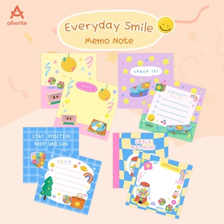 allwrite - Everyday smile Memo note 9x9