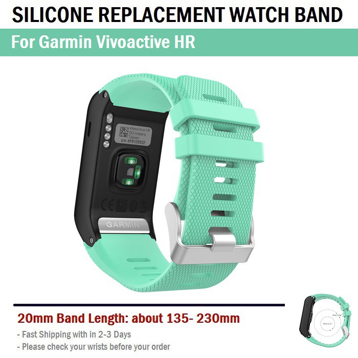 สาย-นาฬิกา-สำหรับ-vivoactive-hr-soft-silicone-strap-replacement-for-garmin-vivoactive-hr